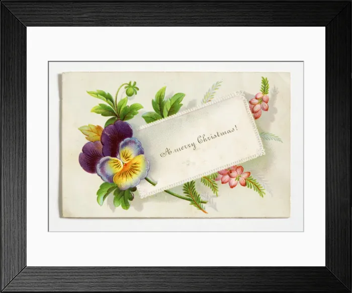 Framed Print : Christmas card Framed Print : Christmas card