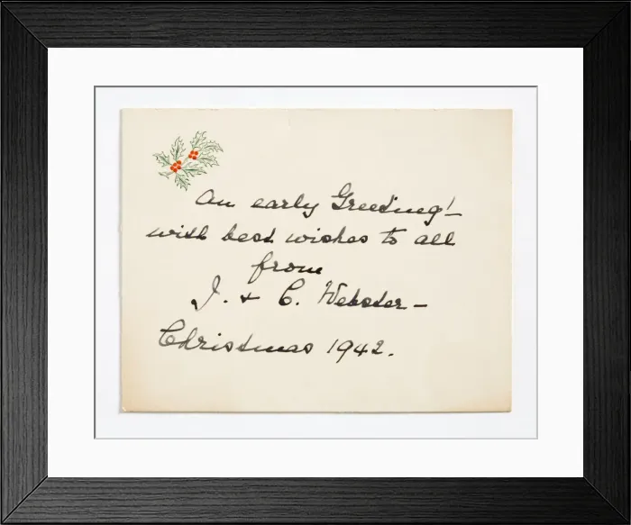 Framed Print : Christmas card Framed Print : Christmas card