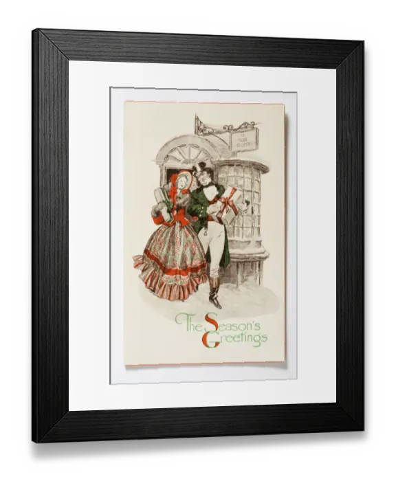 Framed Print : Christmas card Framed Print : Christmas card