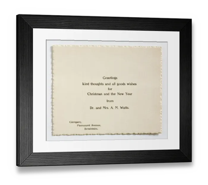 Framed Print : Christmas card Framed Print : Christmas card