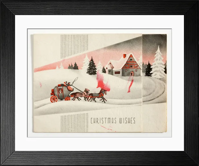 Framed Print : Christmas card Framed Print : Christmas card