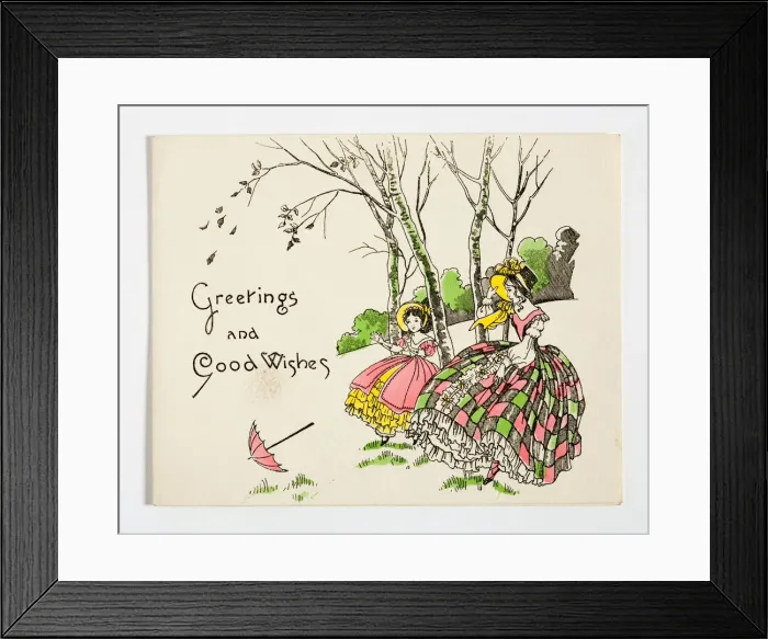 Framed Print : Christmas card Framed Print : Christmas card