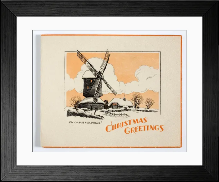 Framed Print : Christmas card Framed Print : Christmas card