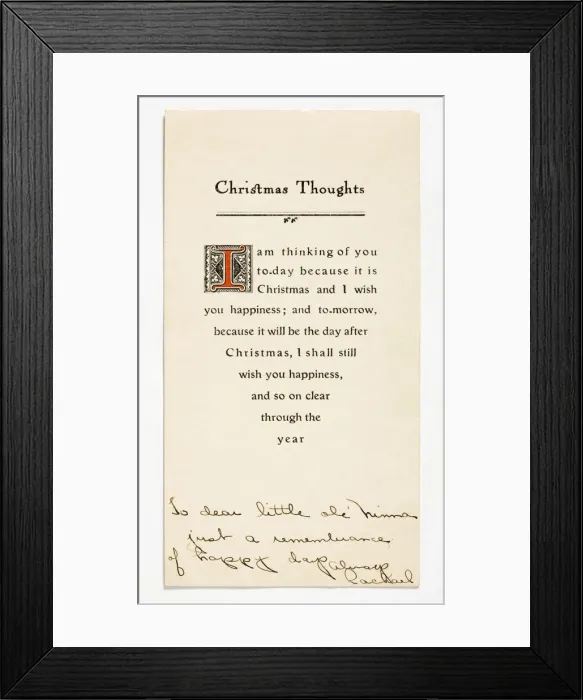 Framed Print : Christmas card Framed Print : Christmas card