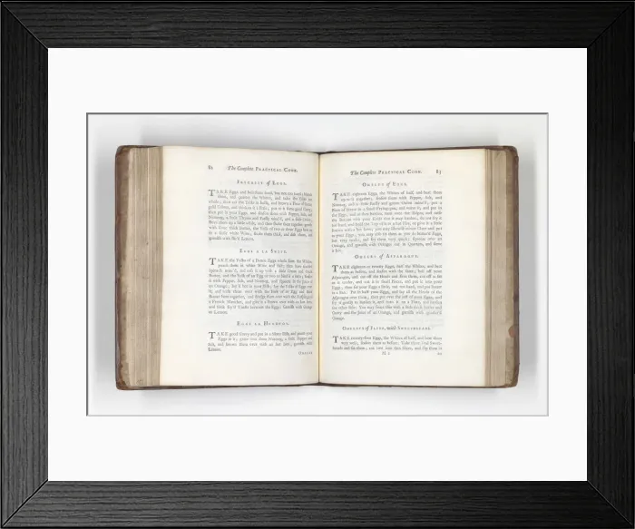 Framed Print : The Complete Practical Cook Framed Print : The Complete Practical Cook