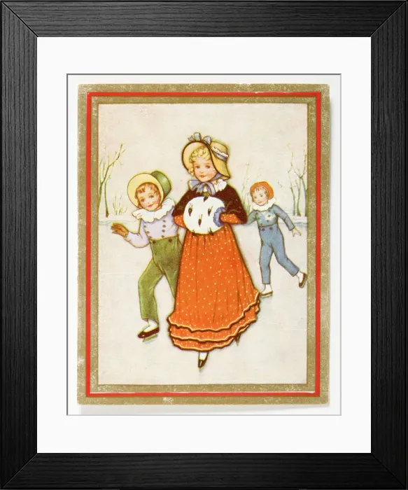 Framed Print : Christmas card Framed Print : Christmas card