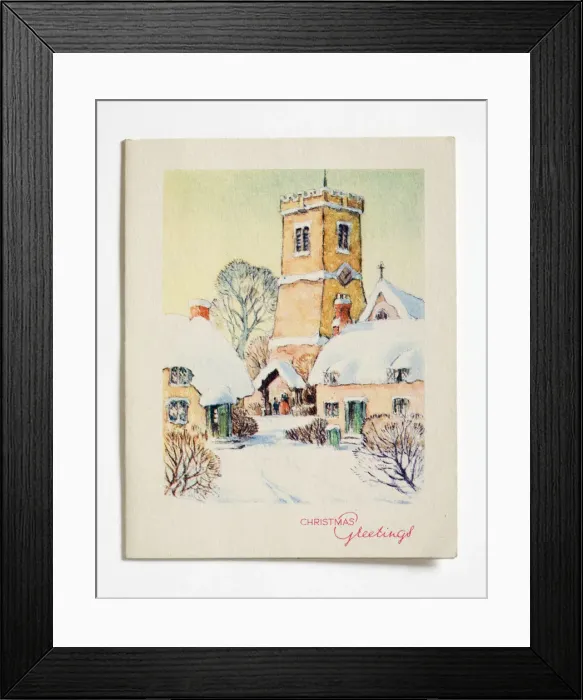 Framed Print : Christmas card Framed Print : Christmas card