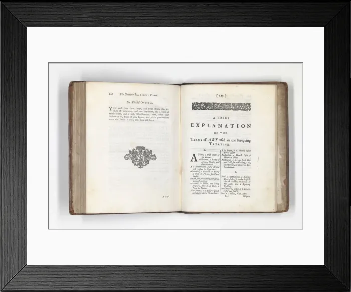 Framed Print : The Complete Practical Cook Framed Print : The Complete Practical Cook