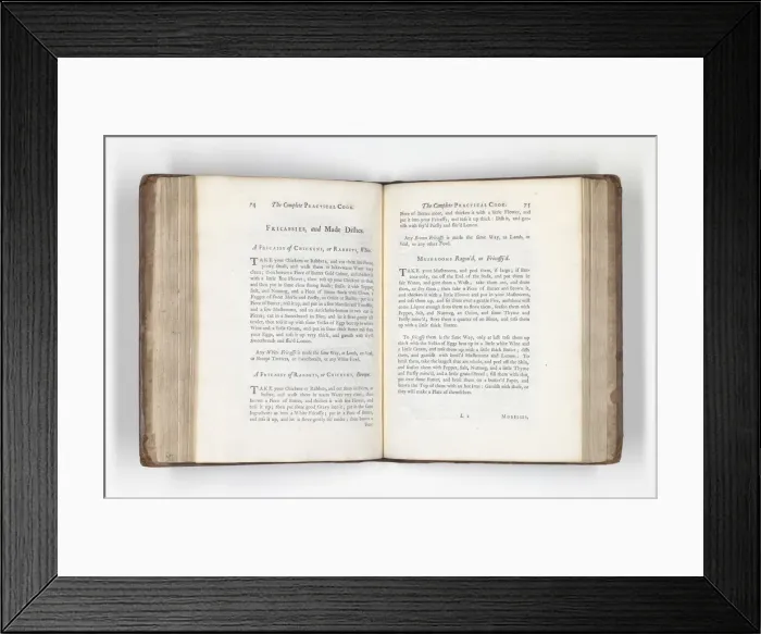Framed Print : The Complete Practical Cook Framed Print : The Complete Practical Cook