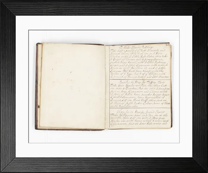 Framed Print : Cookery book Framed Print : Cookery book
