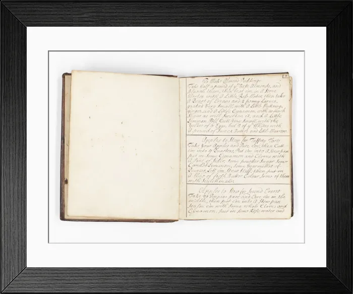 Framed Print : Cookery book Framed Print : Cookery book