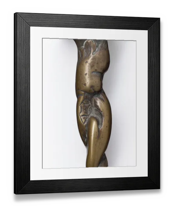 Framed Print : Fire shovel, detail Framed Print : Fire shovel, detail