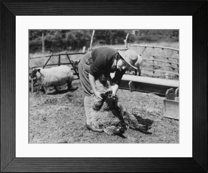 Framed Print : Land Girls WWII Framed Print : Land Girls WWII