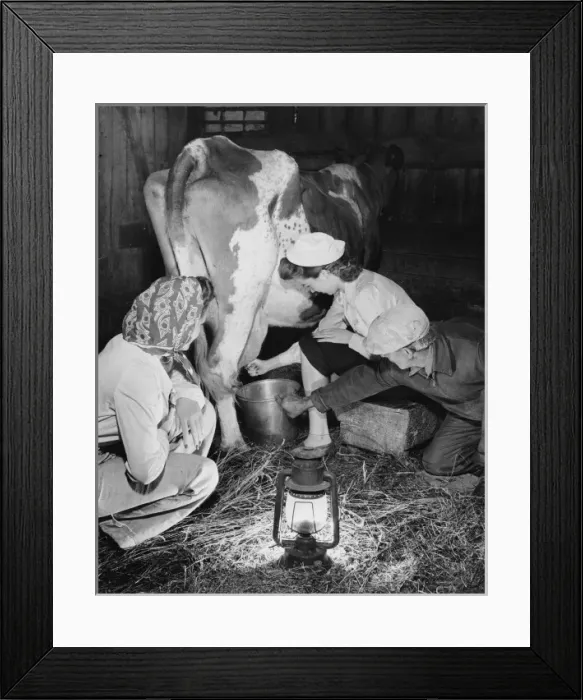 Framed Print : Land Girls WWII Framed Print : Land Girls WWII
