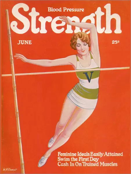 Female Pole Vaulter 1927