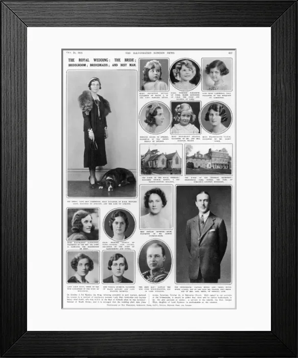 Framed Print : Royal wedding at Balcombe, Sussex Framed Print : Royal wedding at Balcombe, Sussex