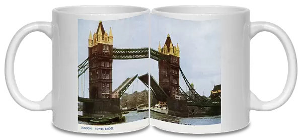 Tower Bridge over the River Thames, London