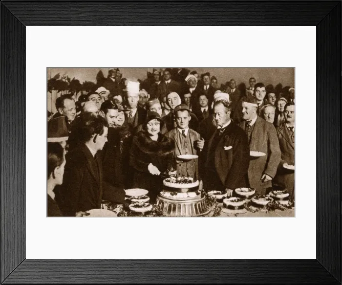 Framed Print : Duke and Duchess of York, Party of Not-Forgotten Association Framed Print : Duke and Duchess of York, Party of Not-Forgotten Association