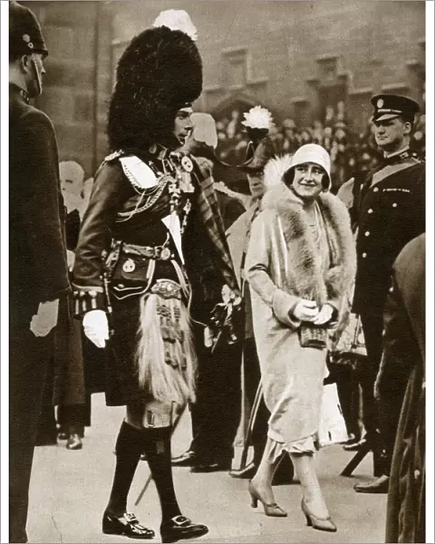 Duke and Duchess of York in Edinburgh