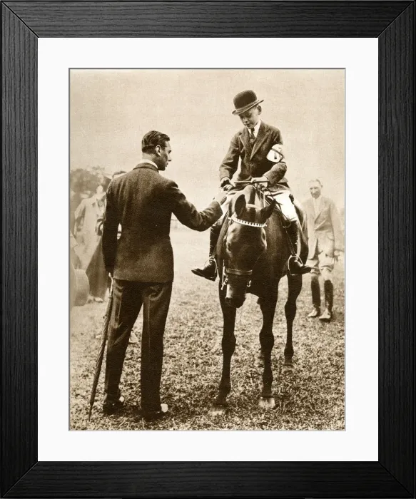 Framed Print : Duke of York at the Richmond Horse Show Framed Print : Duke of York at the Richmond Horse Show