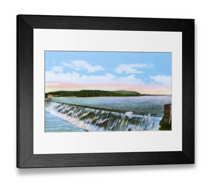 Framed Print : State of Oklahoma, USA - Spavinaw Dam, Tulsa Framed Print : State of Oklahoma, USA - Spavinaw Dam, Tulsa