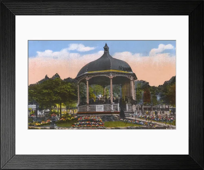 Framed Print : New Haven, Connecticut, USA - Bandstand, Savin Rock Park Framed Print : New Haven, Connecticut, USA - Bandstand, Savin Rock Park