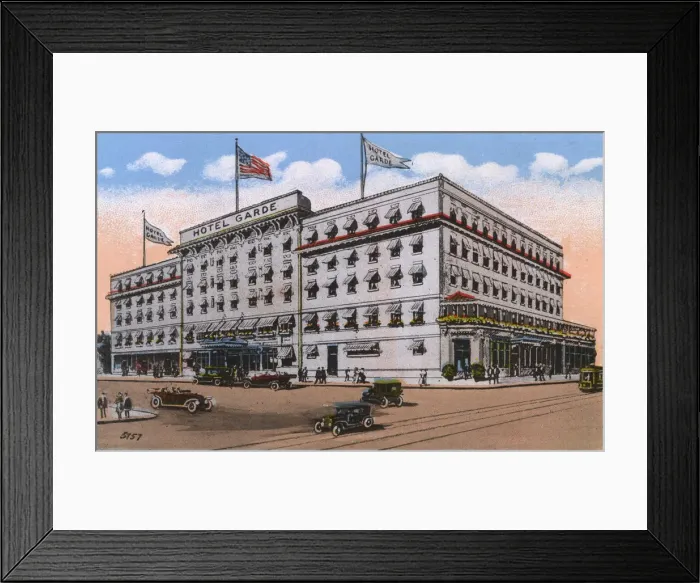 Framed Print : New Haven, Connecticut, USA - New Hotel Garde Framed Print : New Haven, Connecticut, USA - New Hotel Garde