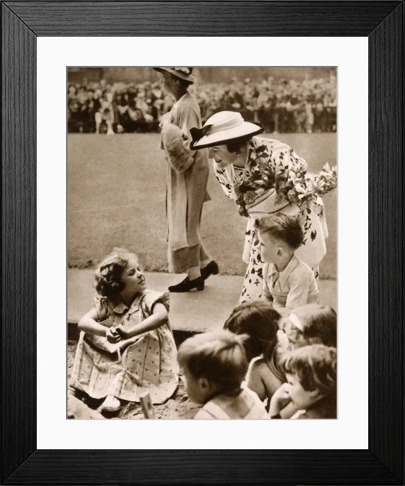 Framed Print : Opening of Corams Field and Harmsworth Memorial Playground Framed Print : Opening of Corams Field and Harmsworth Memorial Playground