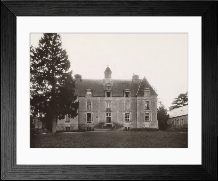 Framed Print : Chateau d Equay, France - Main Facade Framed Print : Chateau d Equay, France - Main Facade