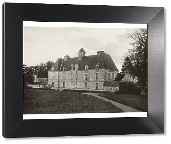 Chateau d Equay, France - Rear View of the building