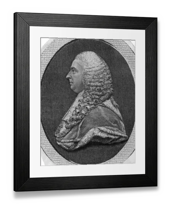 Framed Print : Charles Pratt, 1st Earl Camden Framed Print : Charles Pratt, 1st Earl Camden