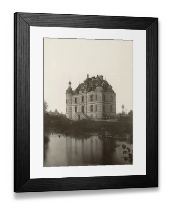 Framed Print : Chateau de Rauville, Normandy, France Framed Print : Chateau de Rauville, Normandy, France