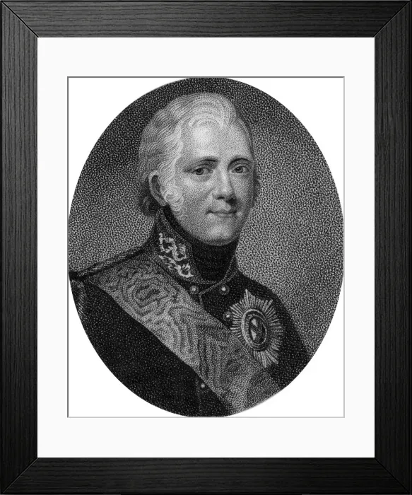 Framed Print : Alexander I, Emperor of Russia Framed Print : Alexander I, Emperor of Russia