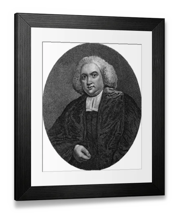 Framed Print : Doctor Joseph Warton - Critic Framed Print : Doctor Joseph Warton - Critic