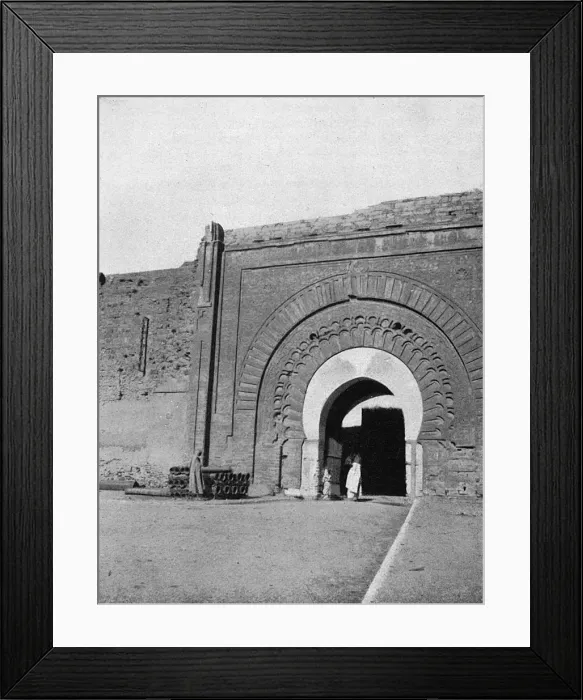 Framed Print : Bab Agenaou (Gate), Marrakech, Morocco Framed Print : Bab Agenaou (Gate), Marrakech, Morocco