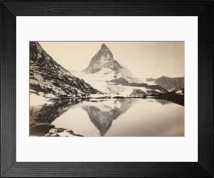 Framed Print : Landscape around Zermatt, Switzerland - and Matterhorn Framed Print : Landscape around Zermatt, Switzerland - and Matterhorn
