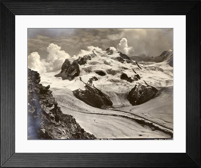 Framed Print : The Monte Rosa massif close to Zermatt, Switzerland Framed Print : The Monte Rosa massif close to Zermatt, Switzerland