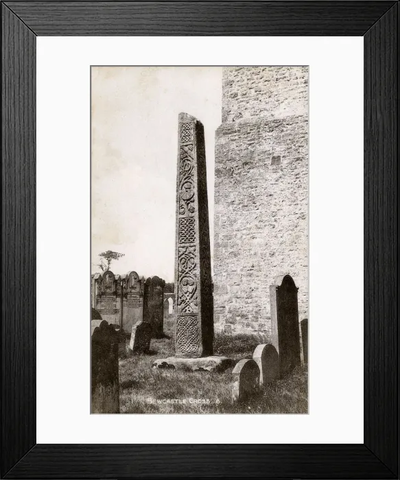 Framed Print : Carved Cross Shaft, St Cuthberts Church, Bewcastle, Cumbria Framed Print : Carved Cross Shaft, St Cuthberts Church, Bewcastle, Cumbria