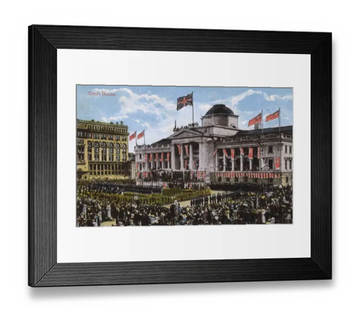 Framed Print : Vancouver, Canada - Court House Framed Print : Vancouver, Canada - Court House