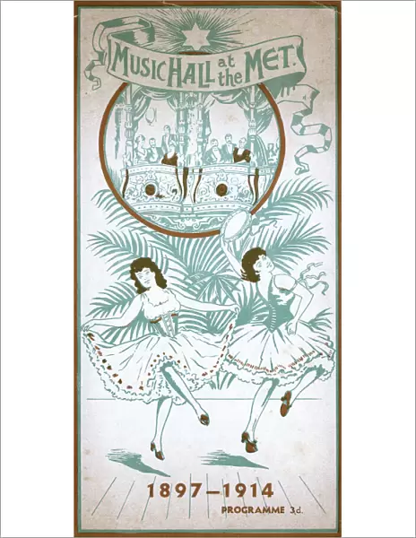 Music Hall at the Metropolitan Theatre, London - Brochure