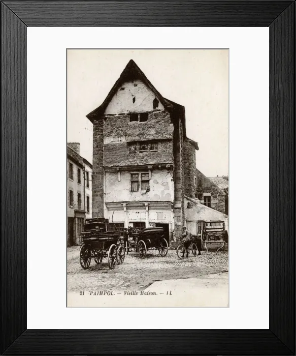 Framed Print : Paimpol, France - An Old House Framed Print : Paimpol, France - An Old House