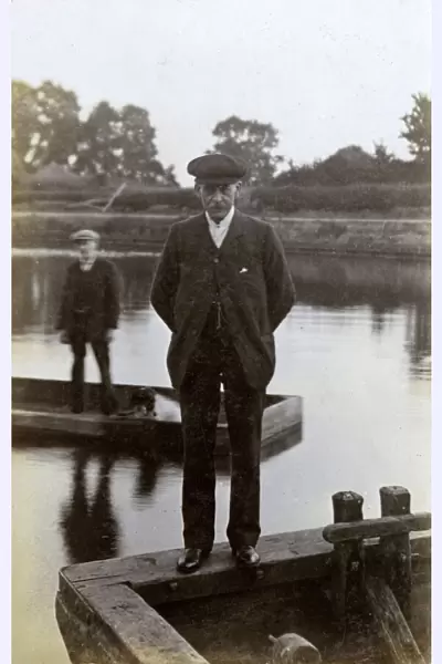 British Barge-master of the Great Ouse at Huntingdon