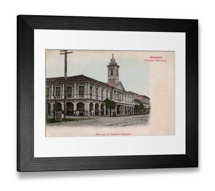 Framed Print : Guayaquil, Ecuador - Headquarters of Philanthropic Society Framed Print : Guayaquil, Ecuador - Headquarters of Philanthropic Society