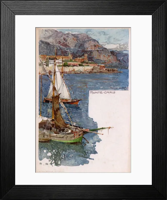 Framed Print : Monte Carlo, Monaco, France Framed Print : Monte Carlo, Monaco, France
