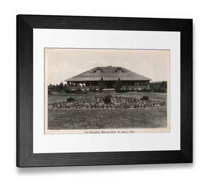 Framed Print : The Bungalow, Bowring Park, St. Johns, Newfoundland, Canada Framed Print : The Bungalow, Bowring Park, St. Johns, Newfoundland, Canada
