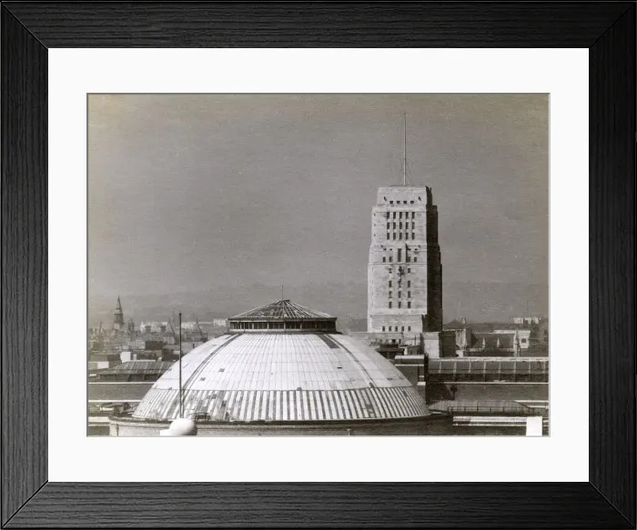 Framed Print : View from the Rotunda of British Museum toward Senate House