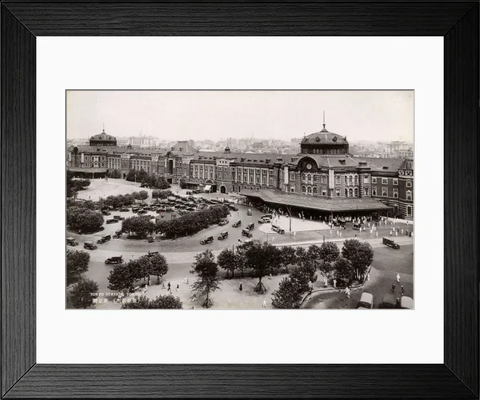 Framed Print : Railway Station, Tokyo, Japan Framed Print : Railway Station, Tokyo, Japan
