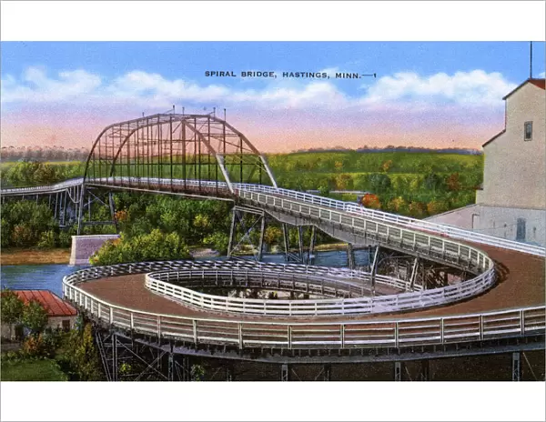 The Spiral Bridge - Hastings, Minnesota, USA