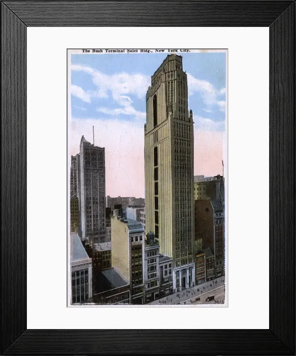 Framed Print : New York, USA - Bush Terminal Sales Building Framed Print : New York, USA - Bush Terminal Sales Building