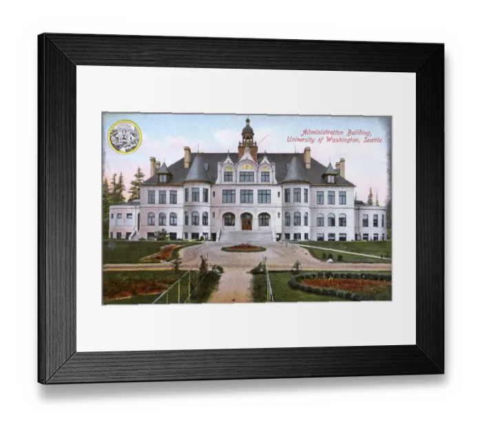 Framed Print : Administration Building, University of Washington, Seattle Framed Print : Administration Building, University of Washington, Seattle